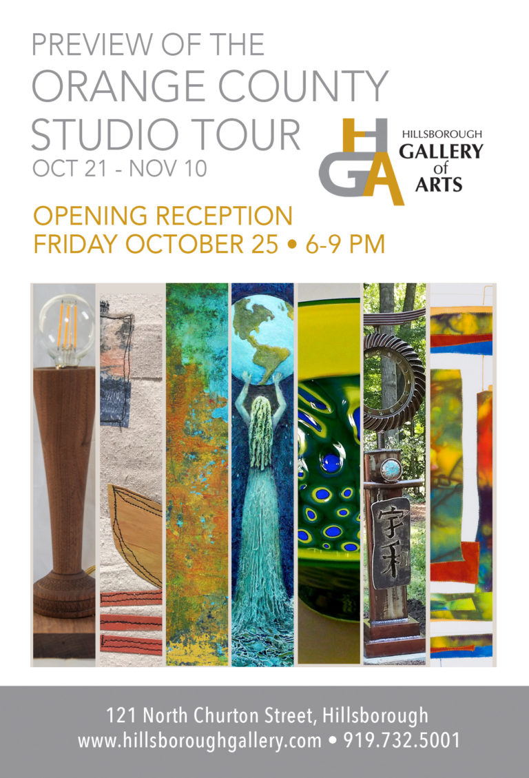 Orange County Artists Guild Open Studio Tour Preview Show Opening