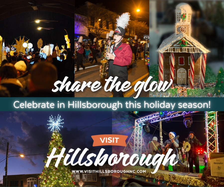 Share the Glow in Hillsborough for the Holiday Season and New Year