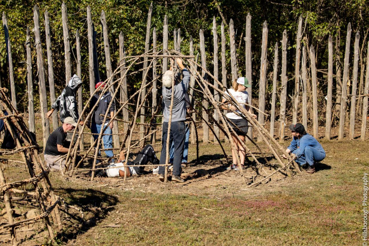 Checking in on the Occaneechi Replica Village