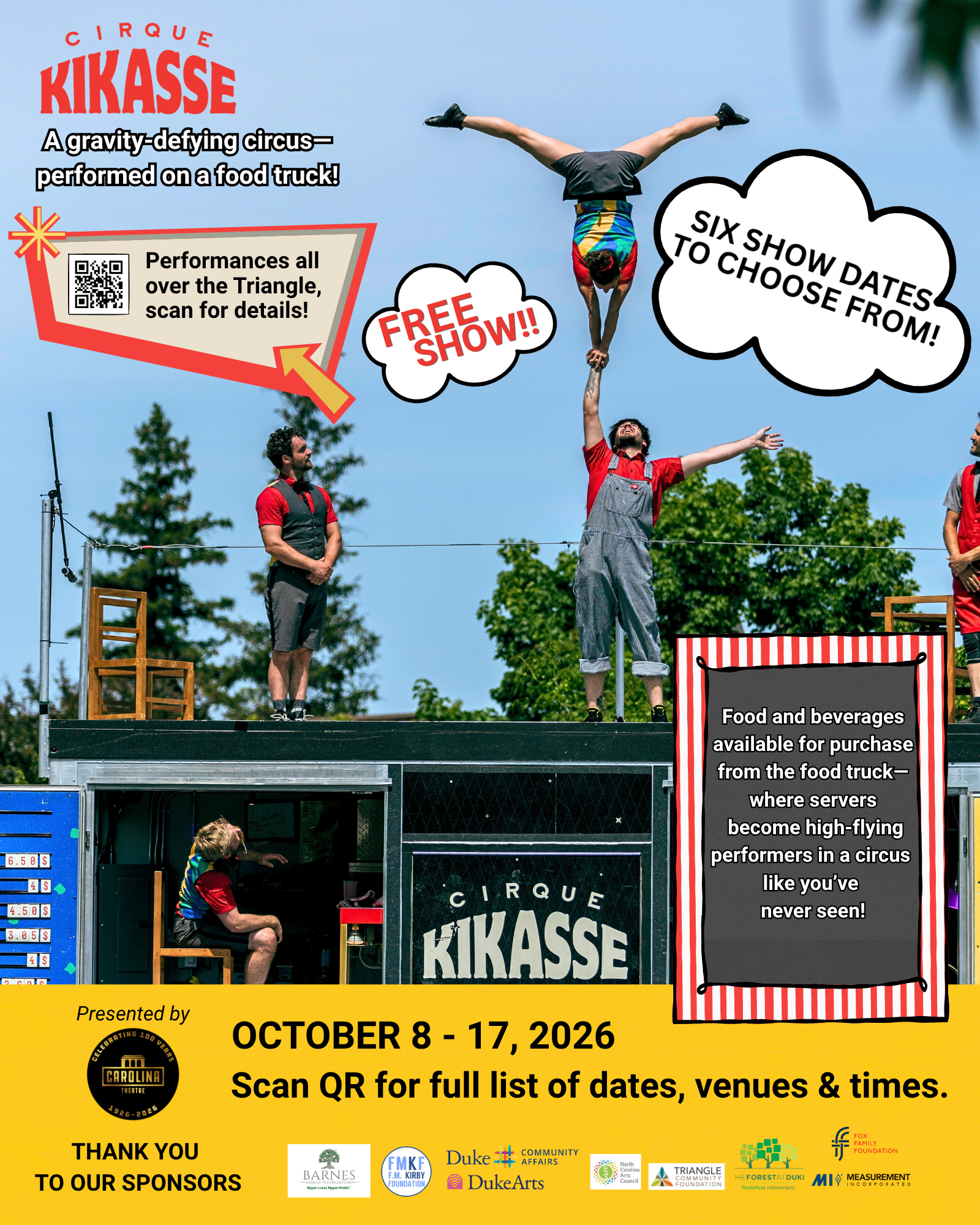 Poster_CTD_Cirque Kikasse_OCTOBER 8 – 17 2026_16x20_final